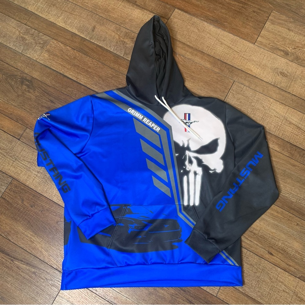Ford Mustang Grimm Reaper Sweatshirt Hoodie